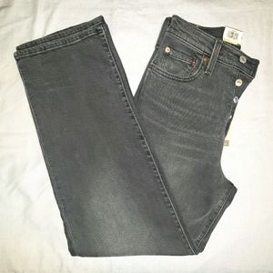 Levi's ribcage straight ankle